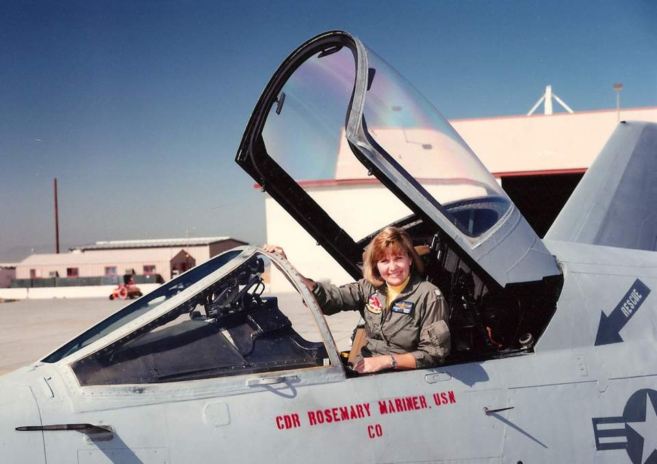 All Female Naval Aviators Did A Flyover To Honor The Very First Woman ...